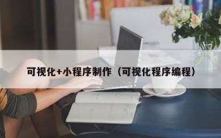 大理可视化+小程序制作（可视化程序编程）